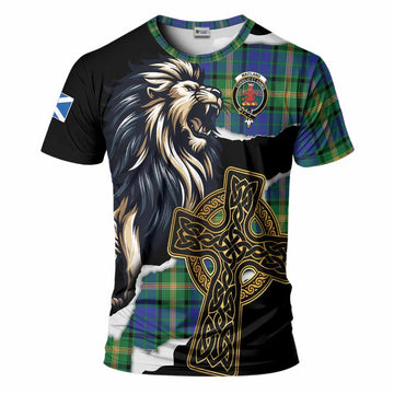 Maitland Tartan Scottish T-Shirt Lion Celtic Heritage