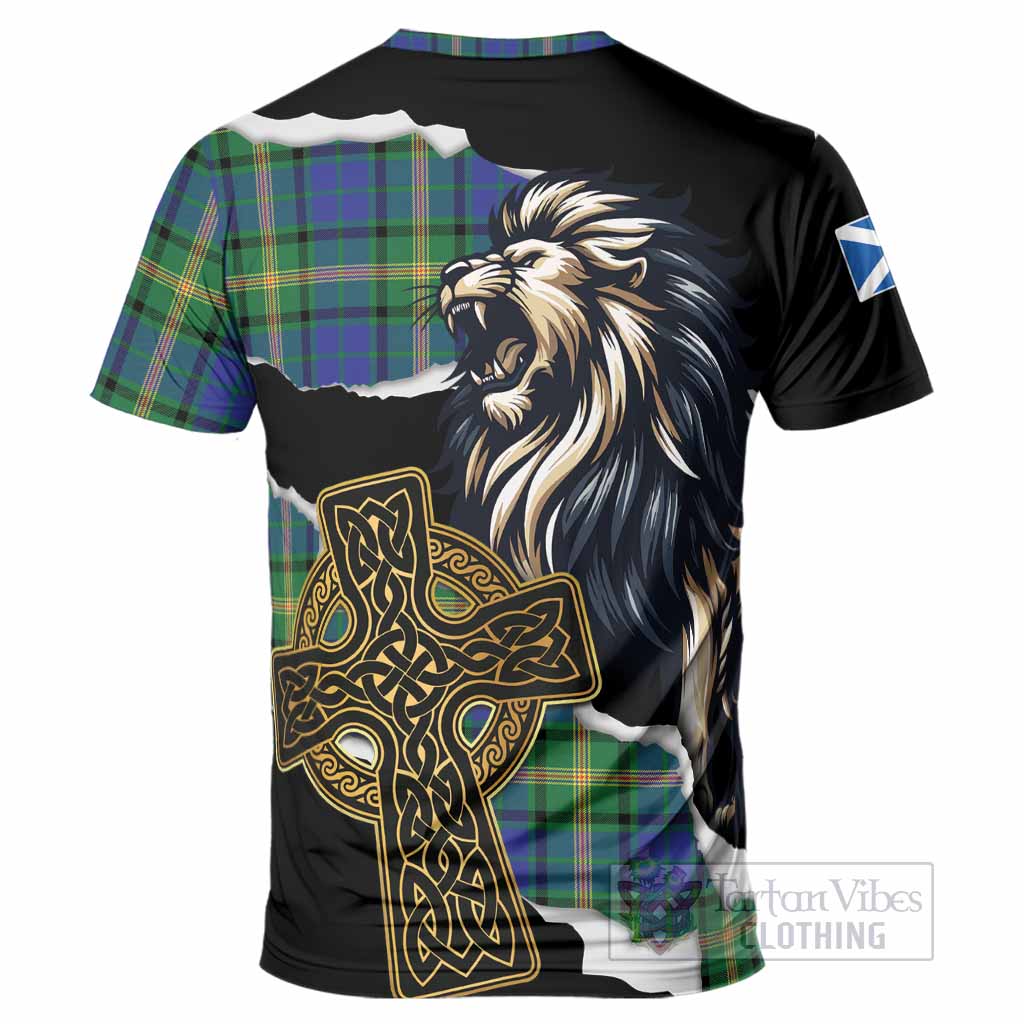 Maitland Tartan Scottish T-Shirt Lion Celtic Heritage
