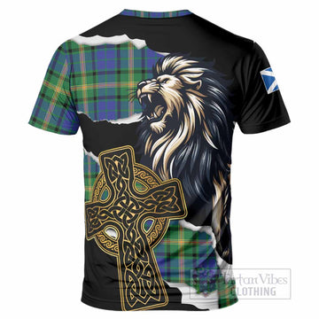 Maitland Tartan Scottish T-Shirt Lion Celtic Heritage