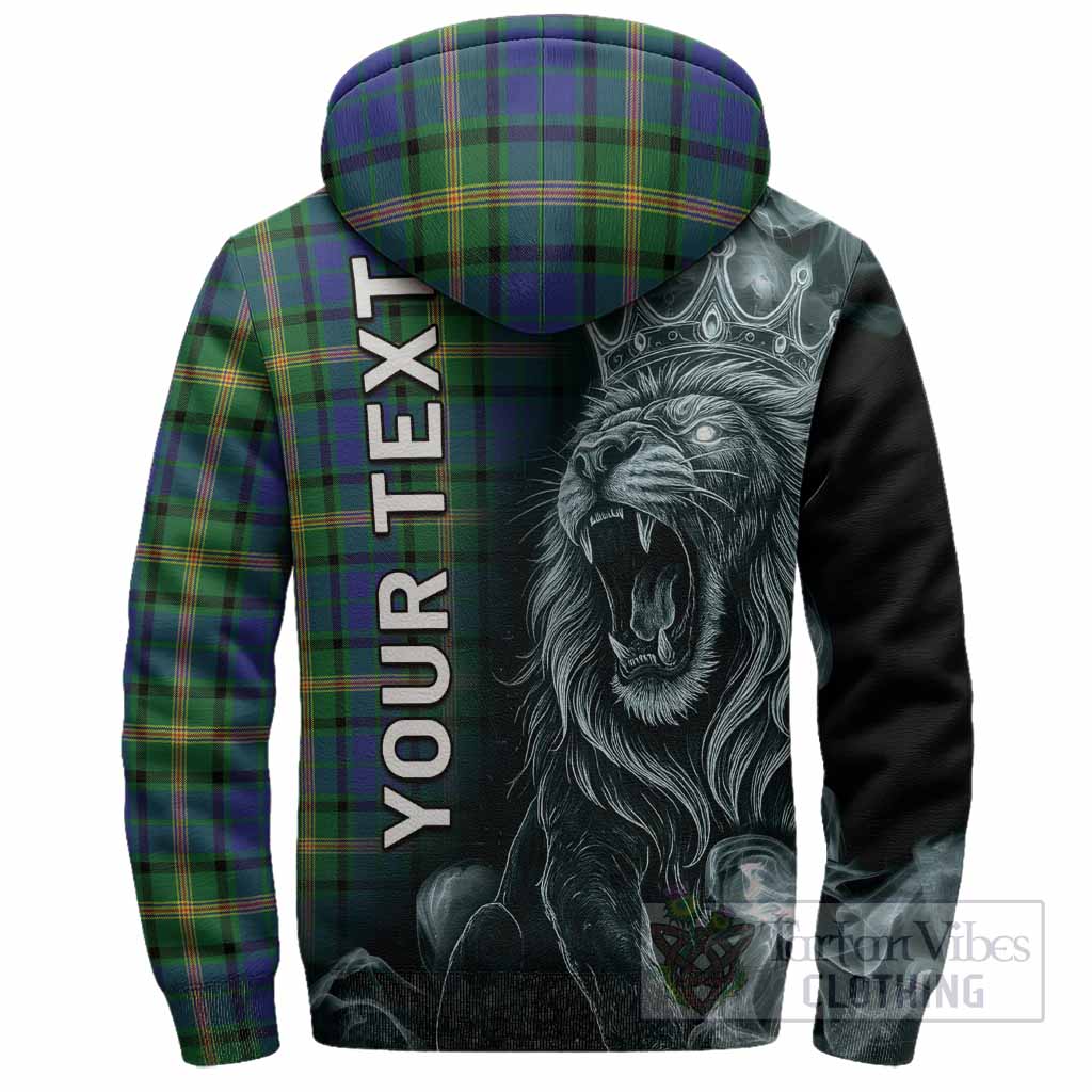Maitland Tartan Sherpa Hoodie Roaring Lion Heritage