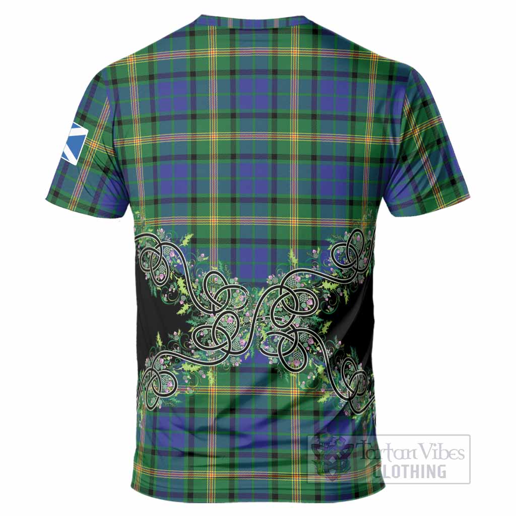 Maitland Tartan T-Shirt Thistle Scottish Spirit