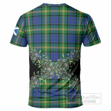 Maitland Tartan T-Shirt Thistle Scottish Spirit