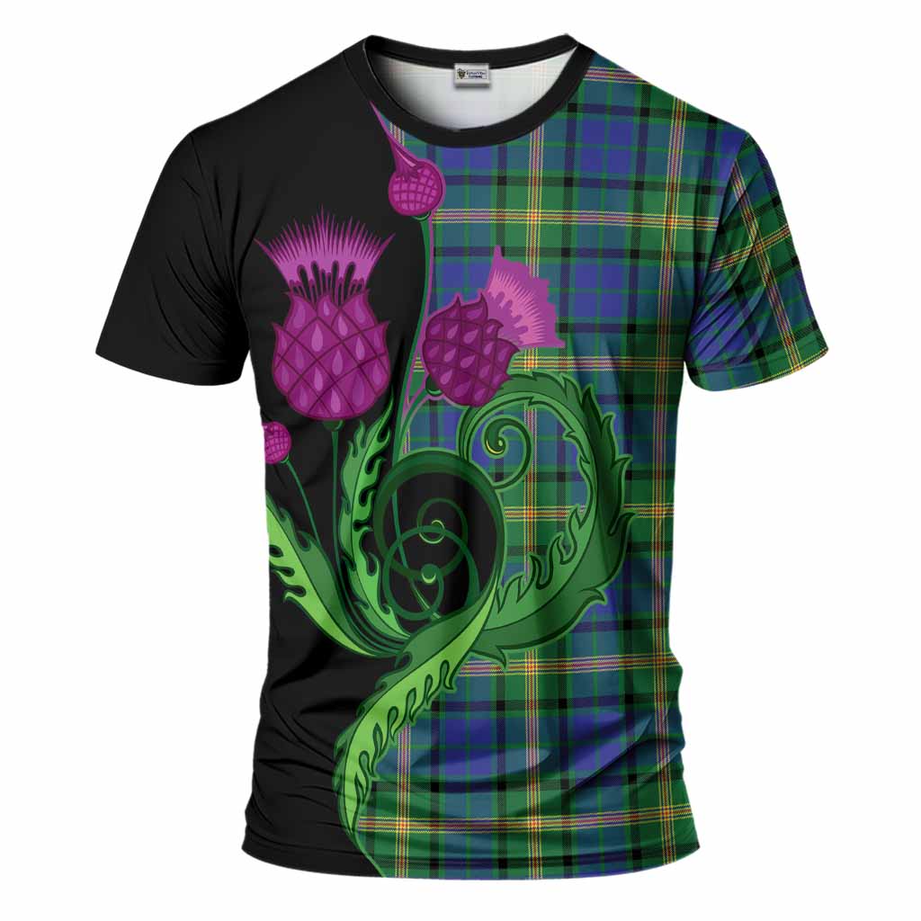Maitland Tartan T-Shirt Traditional Scottish Thistle
