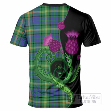 Maitland Tartan T-Shirt Traditional Scottish Thistle