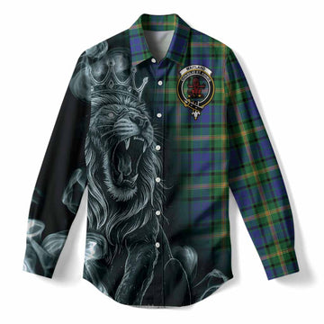 Maitland Tartan Women Casual Shirt Roaring Lion Heritage