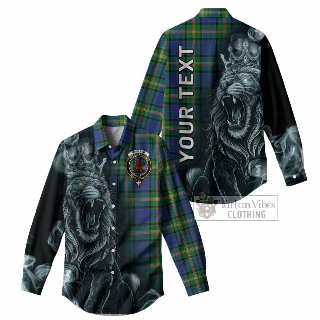 Maitland Tartan Women Casual Shirt Roaring Lion Heritage