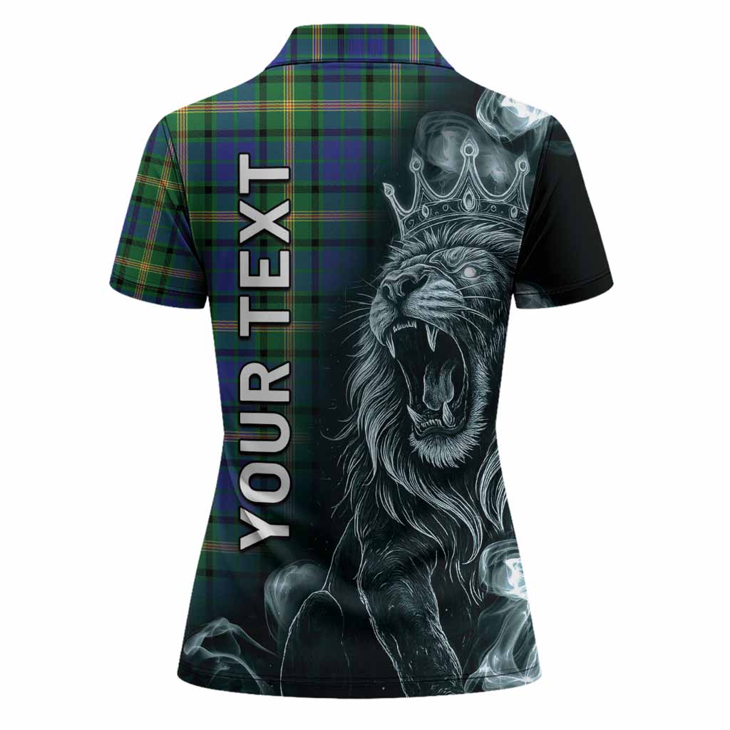 Maitland Tartan Women Polo Shirt Roaring Lion Heritage