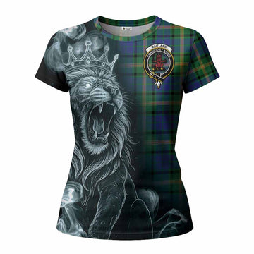 Maitland Tartan Women T shirt Roaring Lion Heritage