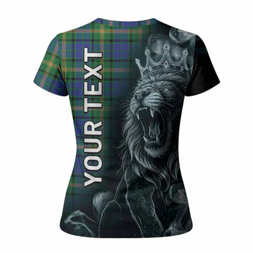 Maitland Tartan Women T shirt Roaring Lion Heritage
