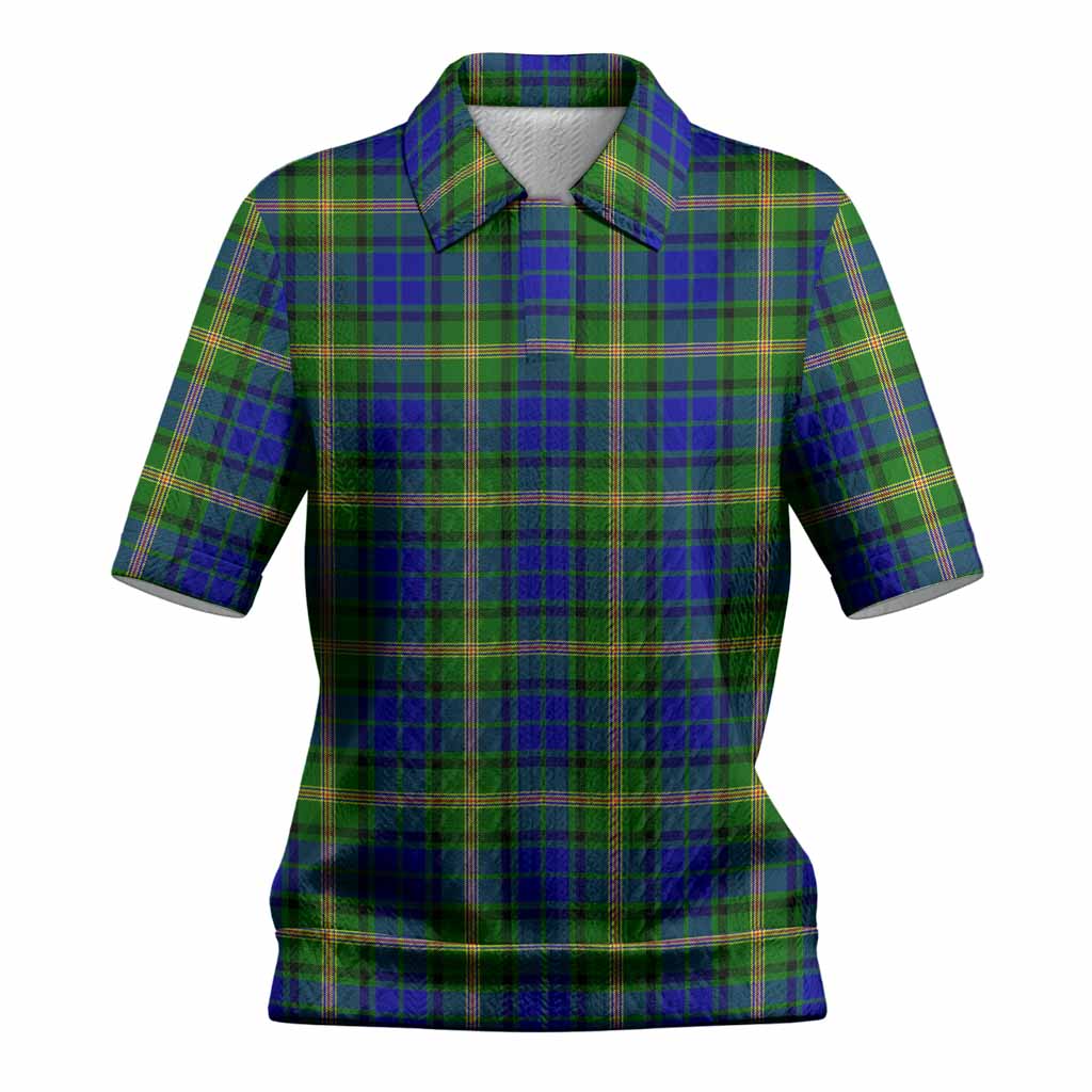 Maitland Tartan Women’s Polo Sweater Top
