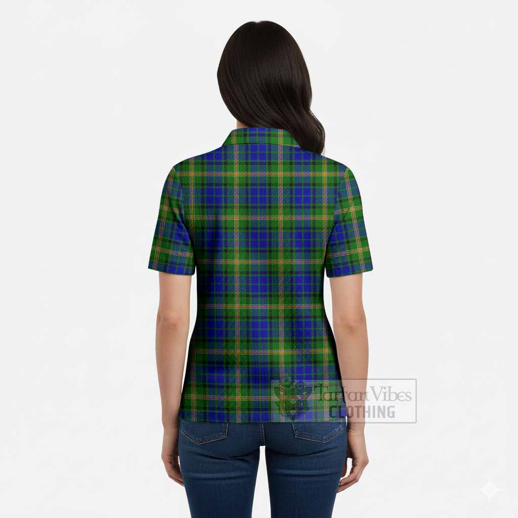 Maitland Tartan Women’s Polo Sweater Top