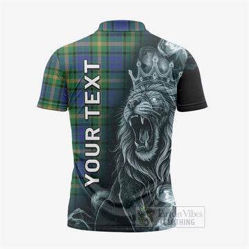 Maitland Tartan Zipper Polo Shirt Roaring Lion Heritage