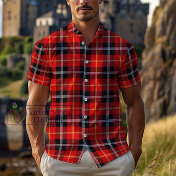 Majoribanks Tartan Cotton Hawaiian Shirt Kid - Tartan Vibes Clothing