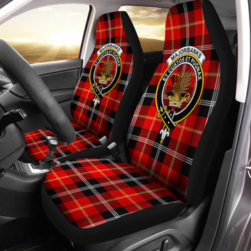 Majoribanks Tartan Car Seat Cover with Family Crest One Size - Tartan Vibes Clothing