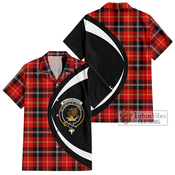 Majoribanks Tartan Hawaiian Shirt with Family Crest Circle Style Kid - Tartan Vibes Clothing