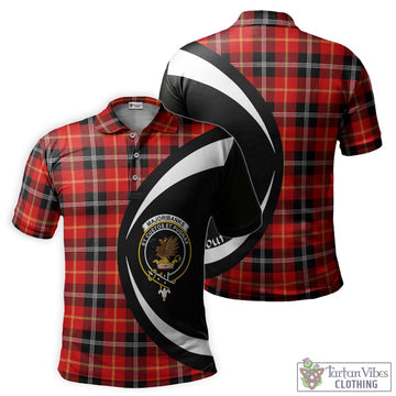 Majoribanks Tartan Men's Polo Shirt with Family Crest Circle Style Kid - Tartan Vibes Clothing