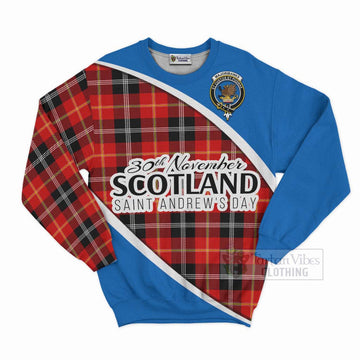 Majoribanks Family Crest Tartan Sweatshirt Celebrate Saint Andrew's Day in Style Unisex - Tartan Vibes Clothing