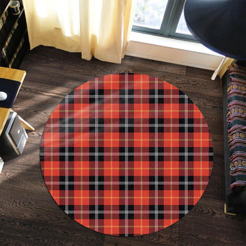 Majoribanks Tartan Round Rug Premium Round Rug - Tartan Vibes Clothing