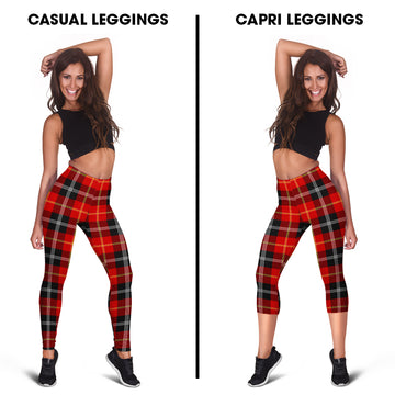 Majoribanks Tartan Womens Leggings Capri Leggings - Tartan Vibes Clothing