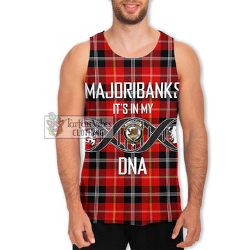Majoribanks Tartan Men's Tank Top with Family Crest DNA In Me Style Men - Tartan Vibes Clothing
