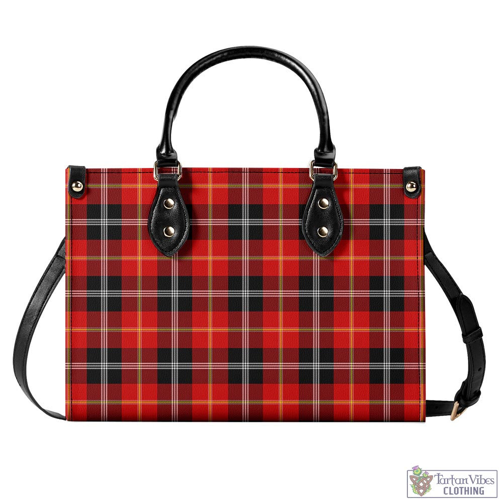 Majoribanks Tartan Luxury Leather Handbags L - Tartan Vibes Clothing