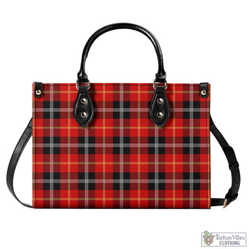 Majoribanks Tartan Luxury Leather Handbags L - Tartan Vibes Clothing