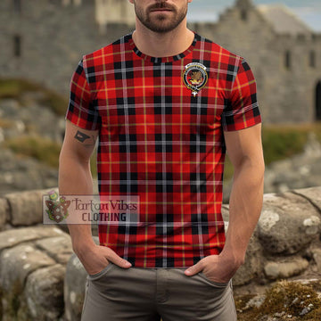 Majoribanks Tartan Cotton T-Shirt with Family Crest