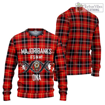 Majoribanks Tartan Ugly Sweater with Family Crest DNA In Me Style Unisex - Tartan Vibes Clothing