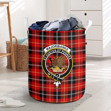 Majoribanks Tartan Laundry Basket with Family Crest One Size - Tartan Vibes Clothing