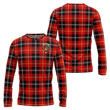 Majoribanks Tartan Long Sleeve T-Shirt with Family Crest Unisex - Tartan Vibes Clothing