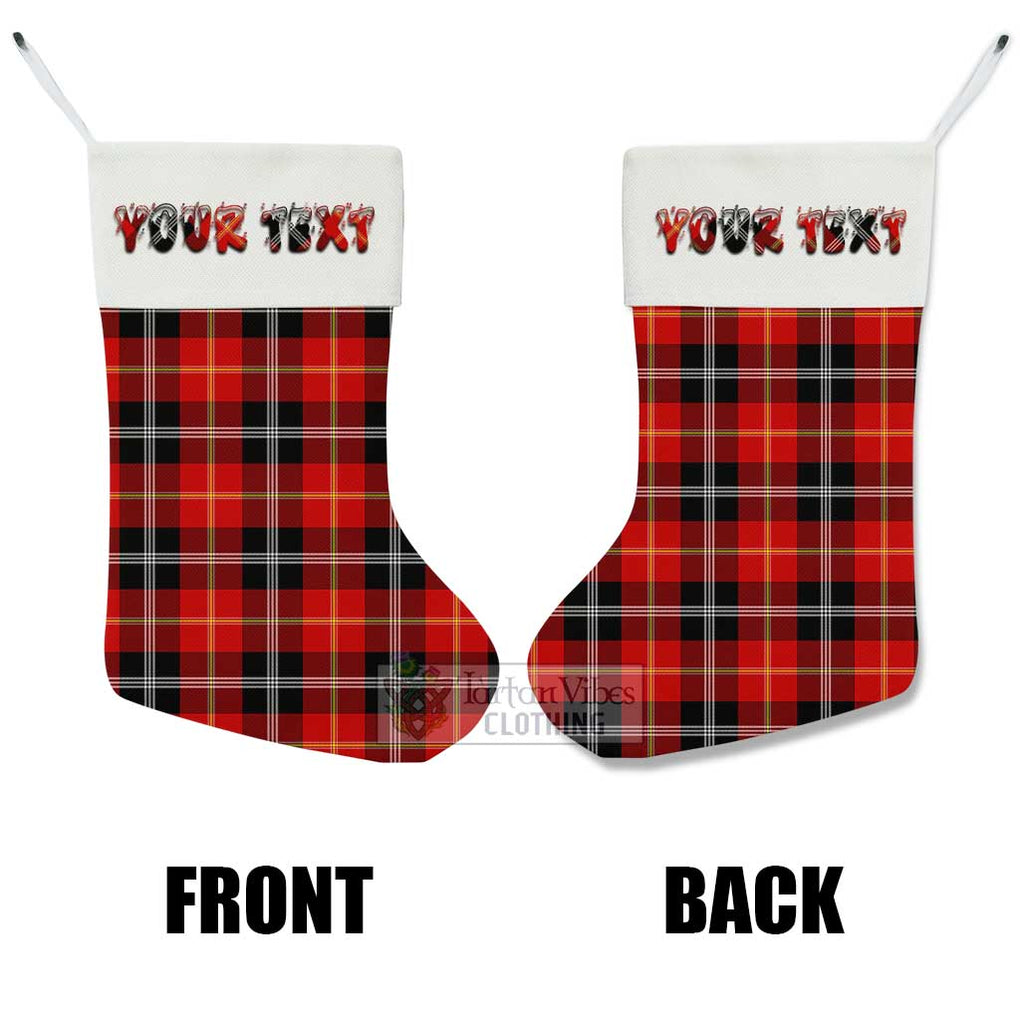 Majoribanks Tartan Christmas Stocking with Personalized Text - Tartan Vibes Clothing