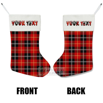 Majoribanks Tartan Christmas Stocking with Personalized Text - Tartan Vibes Clothing