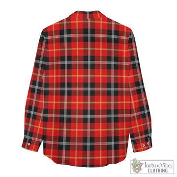 Majoribanks Tartan Women's Casual Shirt with Family Crest - Tartan Vibes Clothing