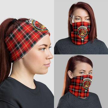 Majoribanks Tartan Neck Gaiters, Tartan Bandanas, Tartan Head Band with Family Crest - Tartan Vibes Clothing
