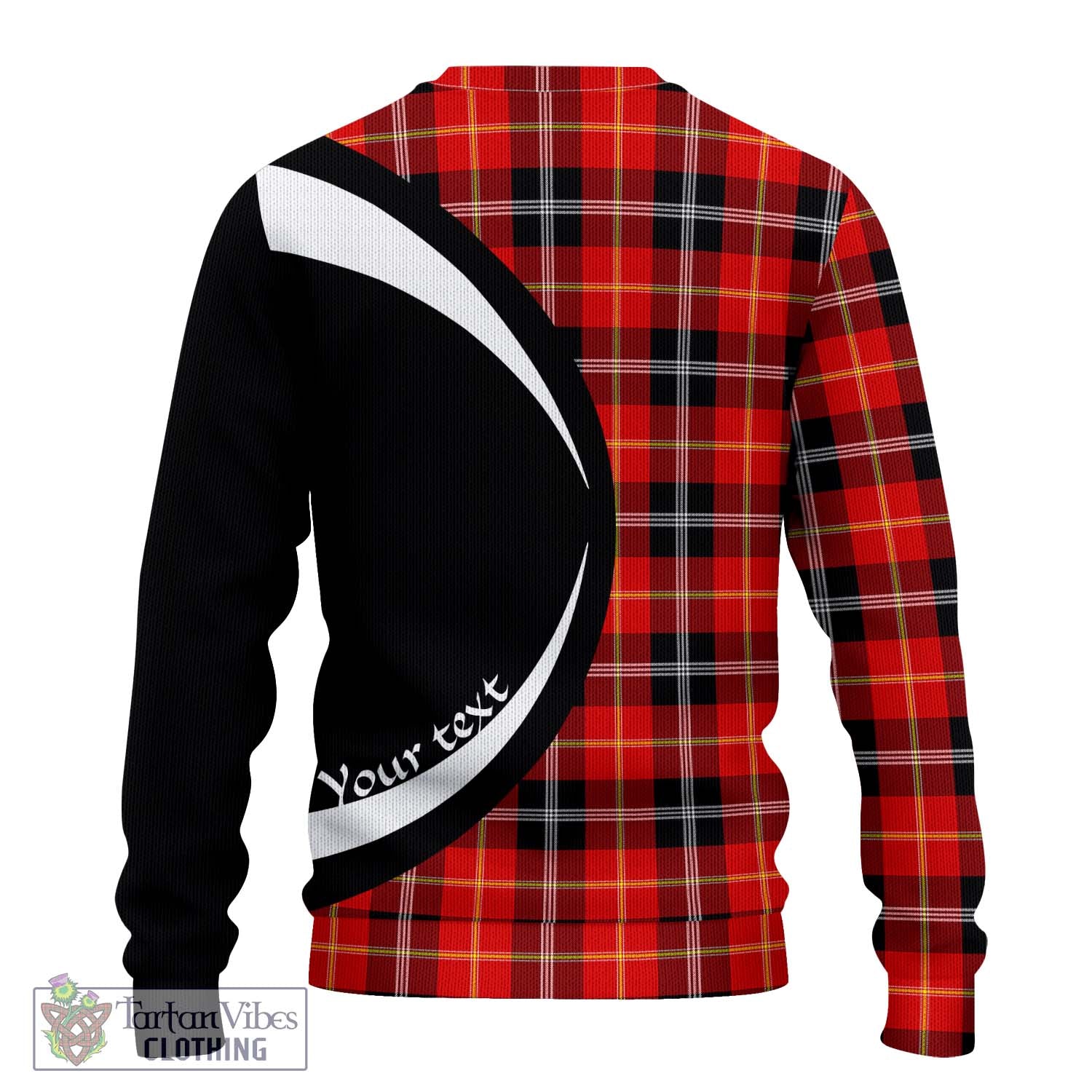 Majoribanks Tartan Ugly Sweater with Family Crest Circle Style - Tartan Vibes Clothing
