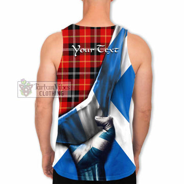 Majoribanks Tartan Men's Tank Top with Family Crest Scotland Patriotic Style - Tartan Vibes Clothing