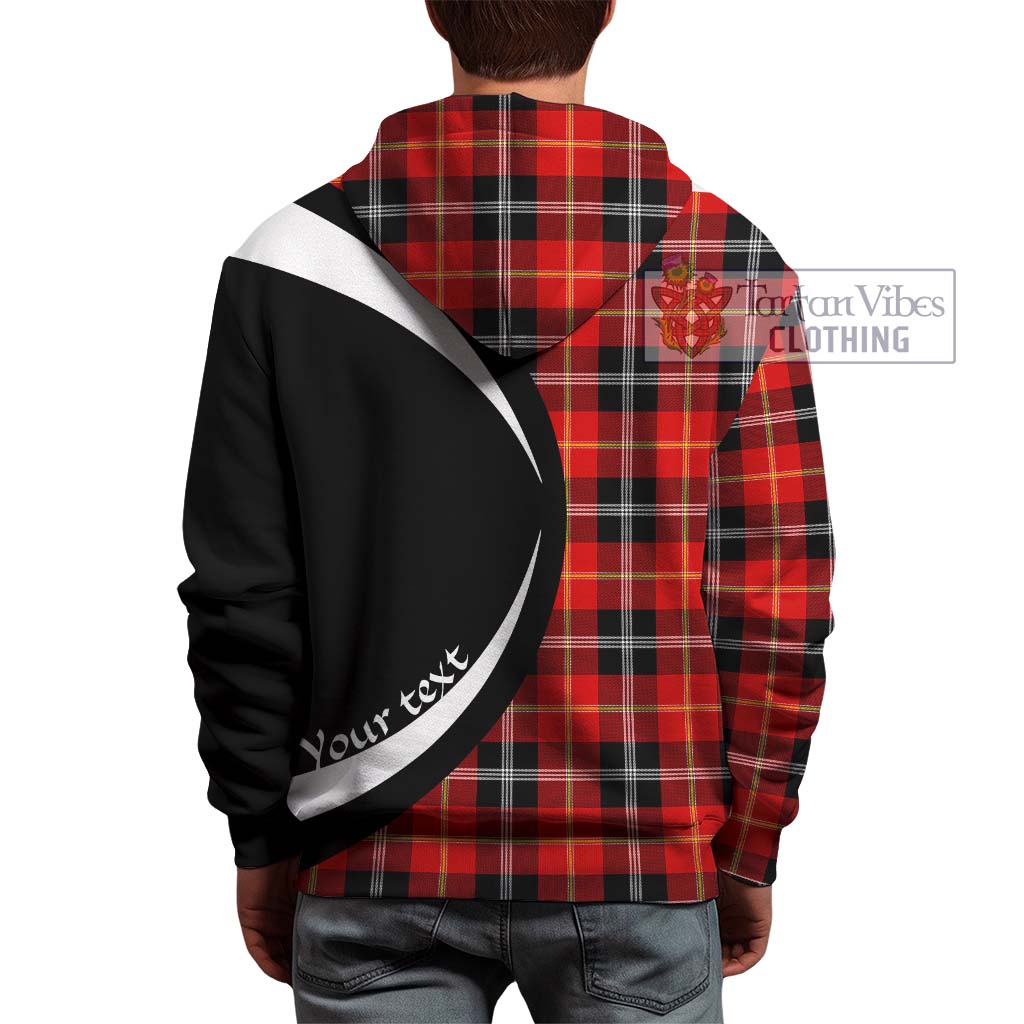 Majoribanks Tartan Hoodie with Family Crest Circle Style - Tartan Vibes Clothing
