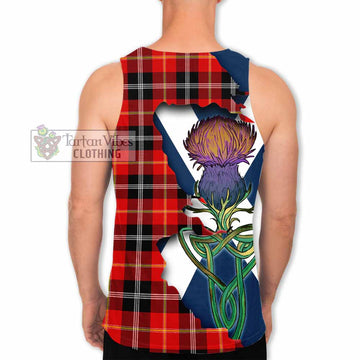 Majoribanks Tartan Family Crest Men's Tank Top Scottish Thistle Celtic Inspired - Tartan Vibes Clothing