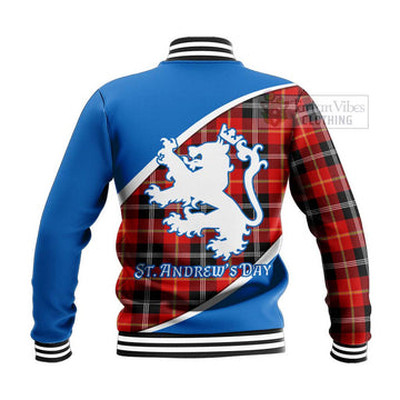 Majoribanks Family Crest Tartan Baseball Jacket Celebrate Saint Andrew's Day in Style - Tartan Vibes Clothing