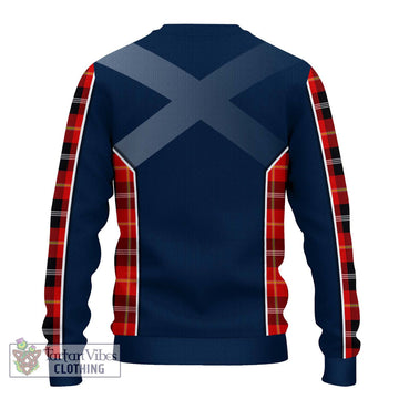 Majoribanks Tartan Ugly Sweater with Family Crest and Lion Rampant Vibes Sport Style - Tartan Vibes Clothing