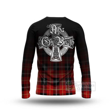 Majoribanks Tartan Long Sleeve T-Shirt Featuring Alba Gu Brath Family Crest Celtic Inspired - Tartan Vibes Clothing