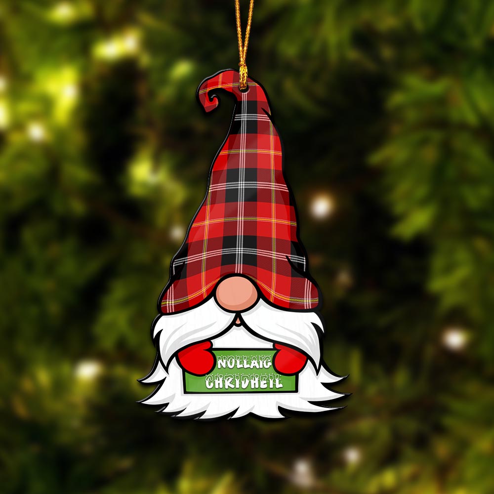 Majoribanks Gnome Christmas Ornament with His Tartan Christmas Hat - Tartan Vibes Clothing
