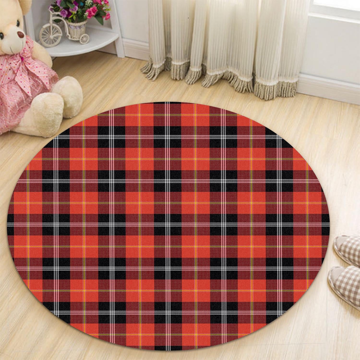 Majoribanks Tartan Round Rug - Tartan Vibes Clothing