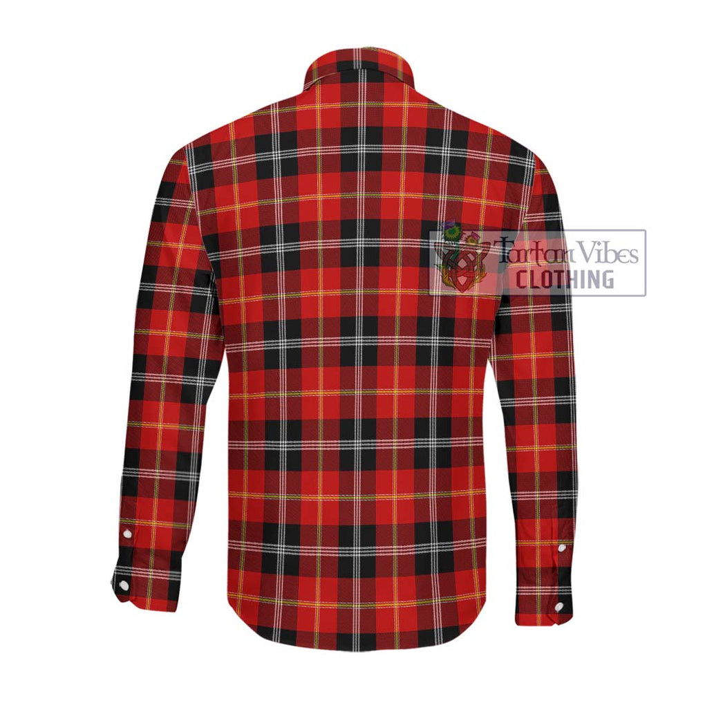 Majoribanks Tartan Long Sleeve Button Shirt with Family Crest DNA In Me Style - Tartanvibesclothing Shop