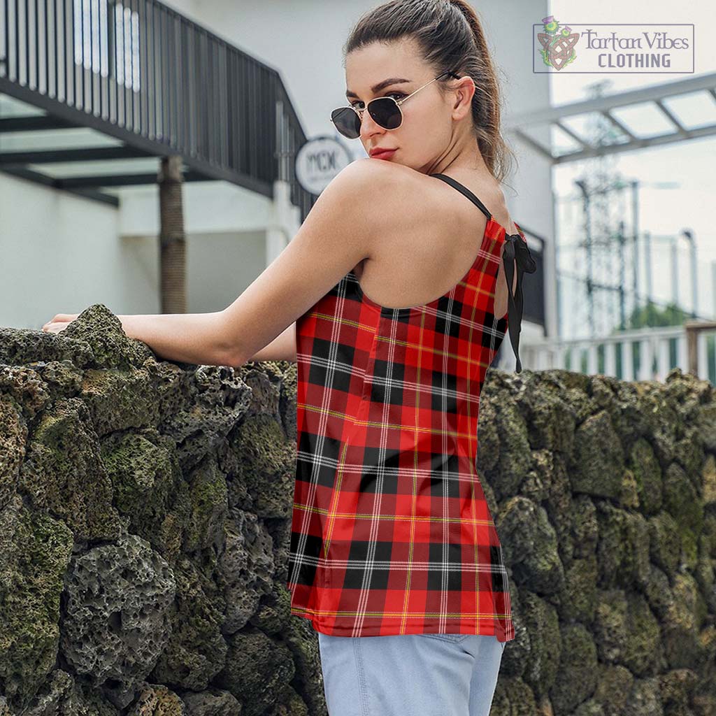 Majoribanks Tartan Loose Halter Neck Camisole - Tartan Vibes Clothing
