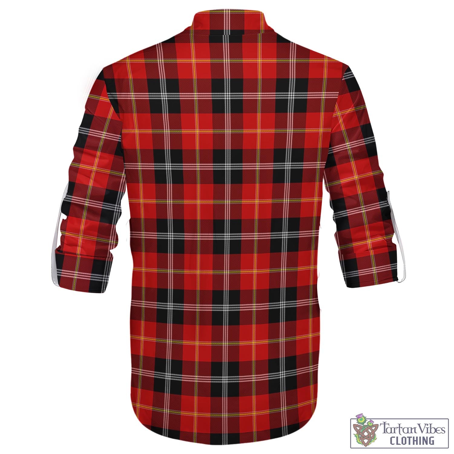 Majoribanks Tartan Men's Scottish Traditional Jacobite Ghillie Kilt Shirt - Tartan Vibes Clothing