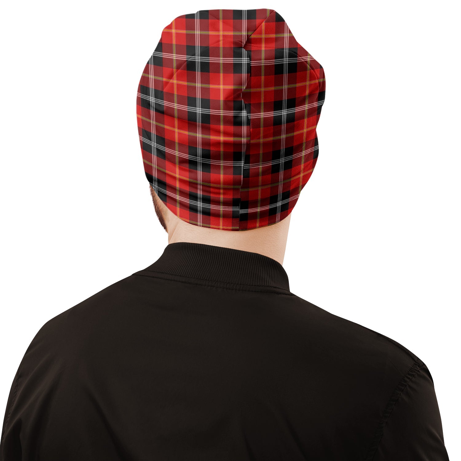 Majoribanks Tartan Beanies Hat with Family Crest - Tartan Vibes Clothing