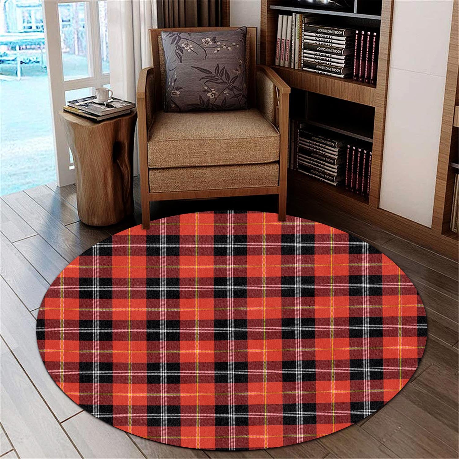 Majoribanks Tartan Round Rug - Tartan Vibes Clothing