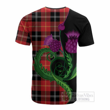 Majoribanks Tartan Cotton T-shirt Traditional Scottish Thistle