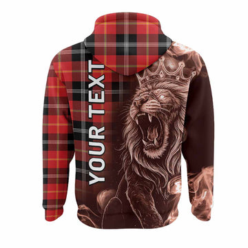 Majoribanks Tartan Hoodie Roaring Lion Heritage